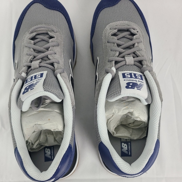 New Balance Men's Classics 515VL3 Grey/Blue Sz 11 NIB - Picture 5 of 7